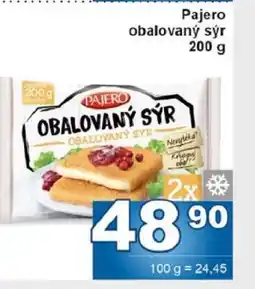 Jip PAJERO Obalovaný sýr nabídka