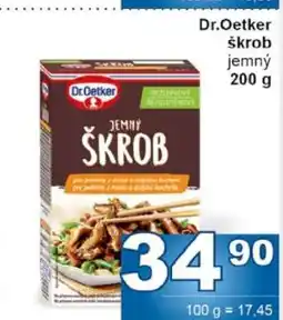 Jip Dr.Oetker škrob nabídka