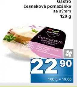 Jip Gastro česneková pomazánka se sýrem nabídka