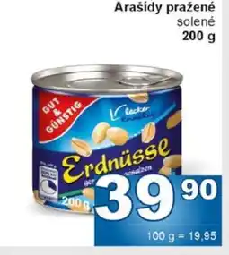 Jip Arašídy pražené solené nabídka