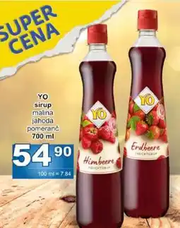 Jip Yo sirup nabídka