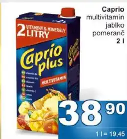 Jip Caprio multivitamin jablko pomeranč nabídka