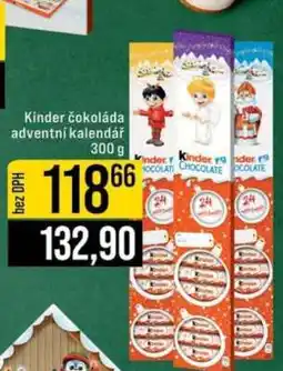 Jip Kinder čokoláda adventní kalendář nabídka