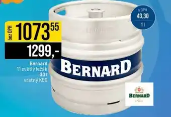 Bernard 11 světlý ležák