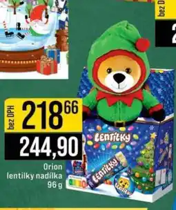 Jip Orion lentilky nadílka nabídka