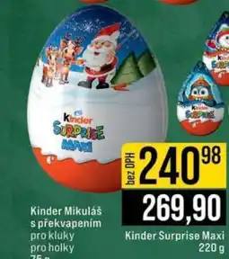 Jip KINDER SURPRISE MAXI nabídka