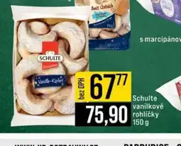 Jip Schulte vanilkové rohlíčky nabídka