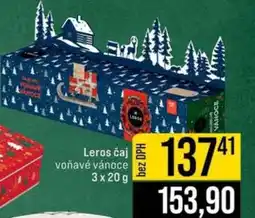 Jip Leros čaj voňavé vánoce nabídka