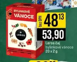 Jip Leros čaj bylinkové vánoce nabídka