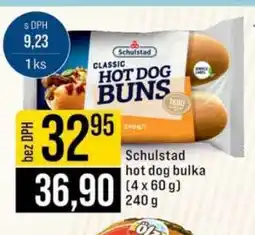Jip Schulstad hot dog bulka nabídka