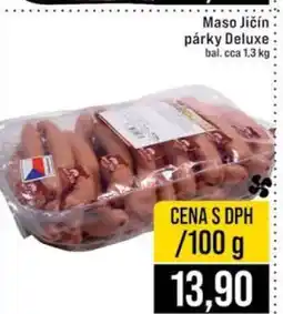 Jip Maso Jičín párky Deluxe nabídka