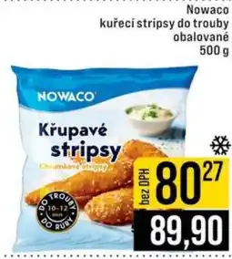 Jip Nowaco kuřecí stripsy do trouby obalované nabídka