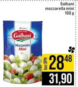 Jip Galbani Mozzarella mini nabídka