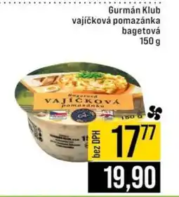 Jip Gurmán Klub vajičková pomazánka bagetová 150 g nabídka