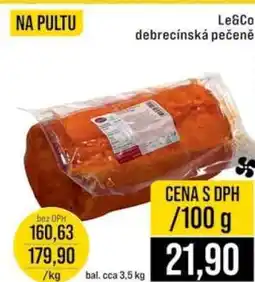 Jip LE & CO Debrecínská pečeně nabídka