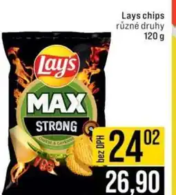 Jip Lays chips nabídka