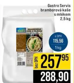 Jip Gastro Servis bramborová kaše s mlékem nabídka