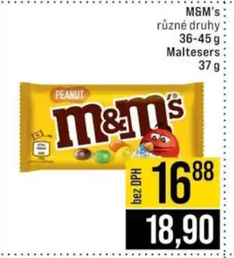 Jip M&M‘s nabídka