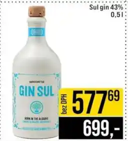 Jip Sul gin 43% nabídka