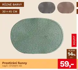 Asko Prostírání Sunny nabídka