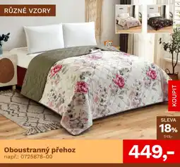 Asko Oboustranný přehoz nabídka