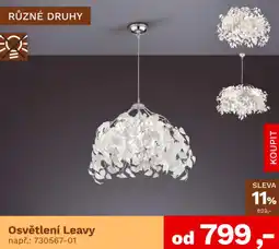 Asko Osvětlení Leavy nabídka