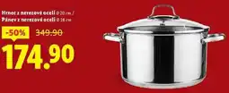 Lidl Hrnec z nerezové oceli pr. 20 cm/Pánev z nerezové oceli pr. 28 cm nabídka