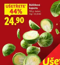 Lidl Růžičková kapusta, 750 g nabídka