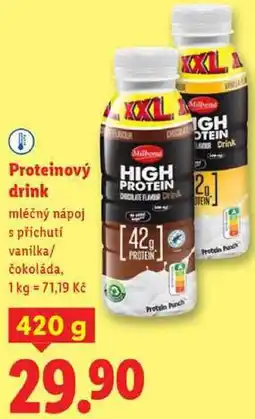 Lidl Proteinový drink, 420 g nabídka