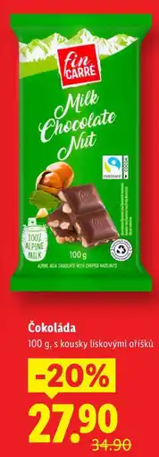 Lidl Čokoláda, 100 g nabídka
