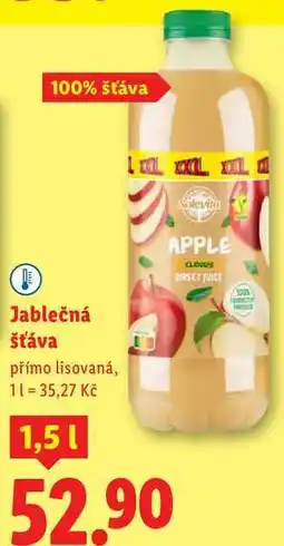 Lidl Jablečná šťáva, 1,5 l nabídka