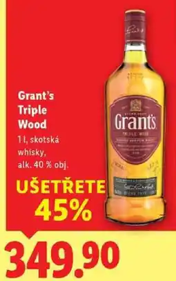 Lidl Grant's Triple Wood, 1 l nabídka
