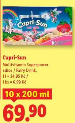 Lidl Capri-Sun, 10x 200 ml nabídka