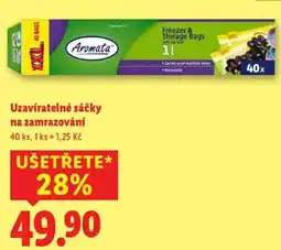 Lidl Uzavíratelné sáčky na zamrazování, 40 ks nabídka