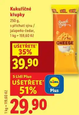 Lidl Kukuřičné křupky, 250 g nabídka