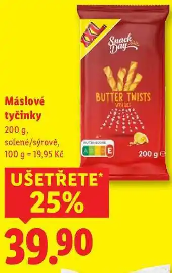 Lidl Máslové tyčinky, 200 g nabídka