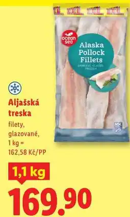 Lidl Aljašská treska, 1,1 kg nabídka