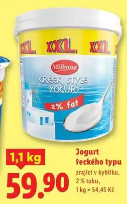 Lidl Jogurt řeckého typu, 1,1 kg nabídka
