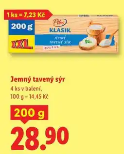 Lidl Jemný tavený sýr, 200 g nabídka