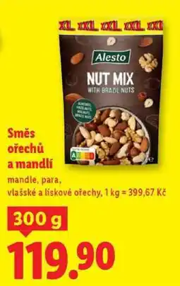 Lidl Směs ořechů a mandlí, 300 g nabídka