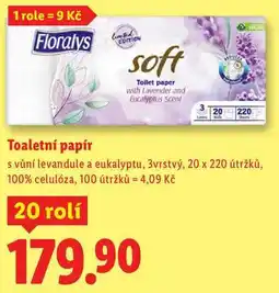 Lidl Toaletní papír, 20 rolí nabídka