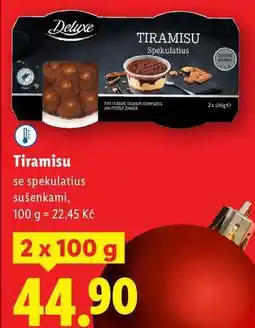 Lidl Tiramisu, 2x 100 g nabídka