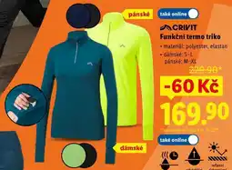 Lidl Funkční termo triko nabídka