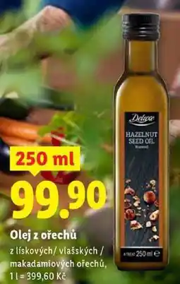 Lidl Olej z ořechů, 250 ml nabídka