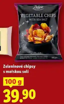 Lidl Zeleninové chipsy s mořskou solí, 100 g nabídka
