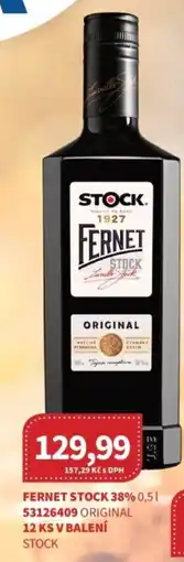 Kubík potraviny FERNET STOCK 38% nabídka