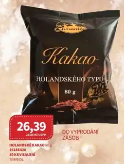 Kubík potraviny Holandské kakao nabídka