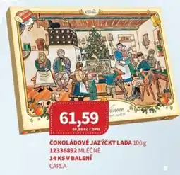 Kubík potraviny Čokoládové jazýčky lada nabídka