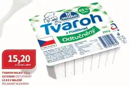 Kubík potraviny Tvaroh milko nabídka