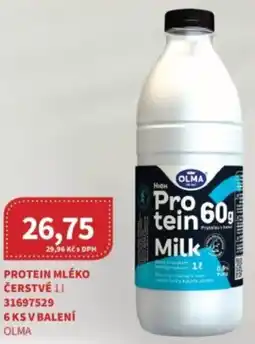 Kubík potraviny Protein mléko čerstvé nabídka